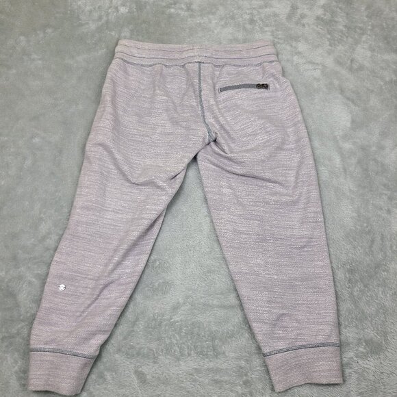 LULULEMON Womens Casual Golf Walking  Drawstring  Pants‎ Size 6 Grey - Picture 6 of 8